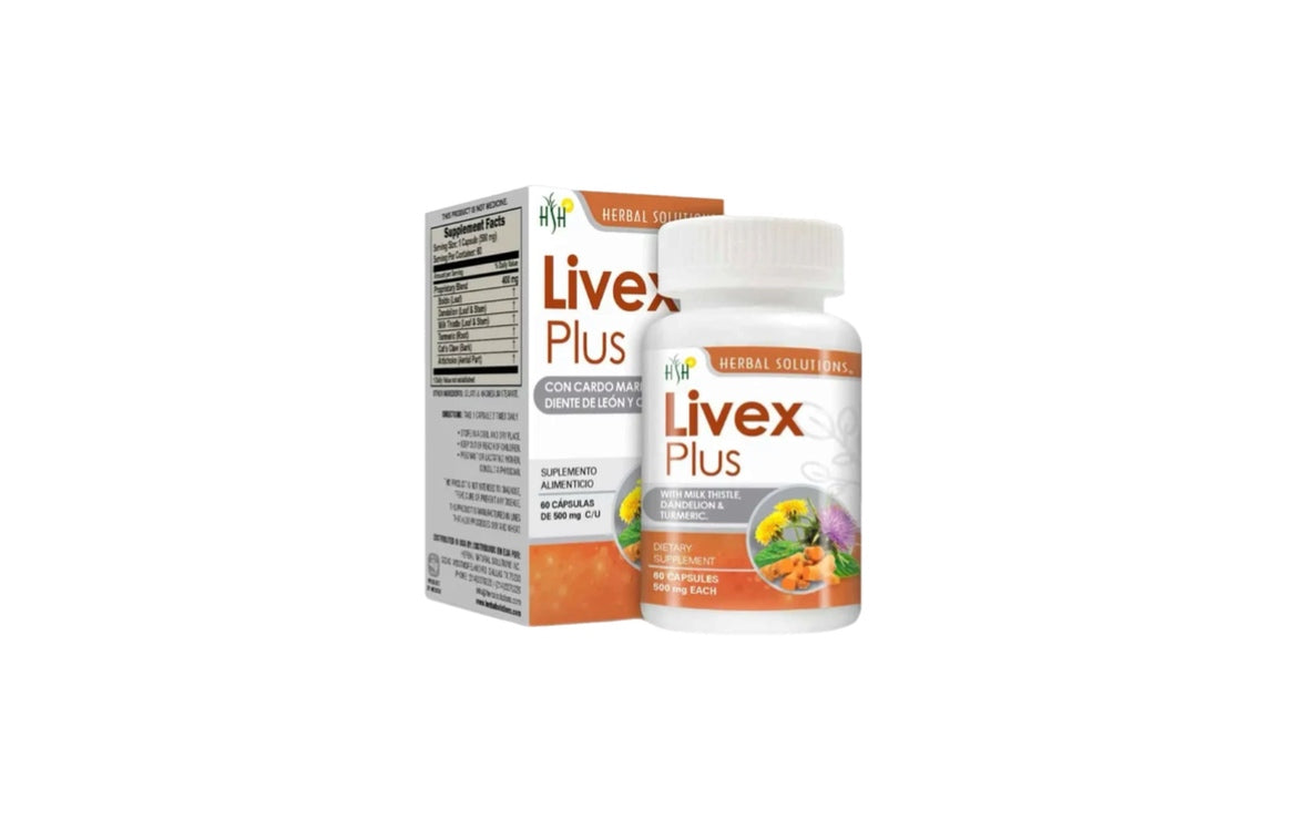 Livex Plus Cápsulas – Detox Hepático Integral y Protección Digestiva image 0