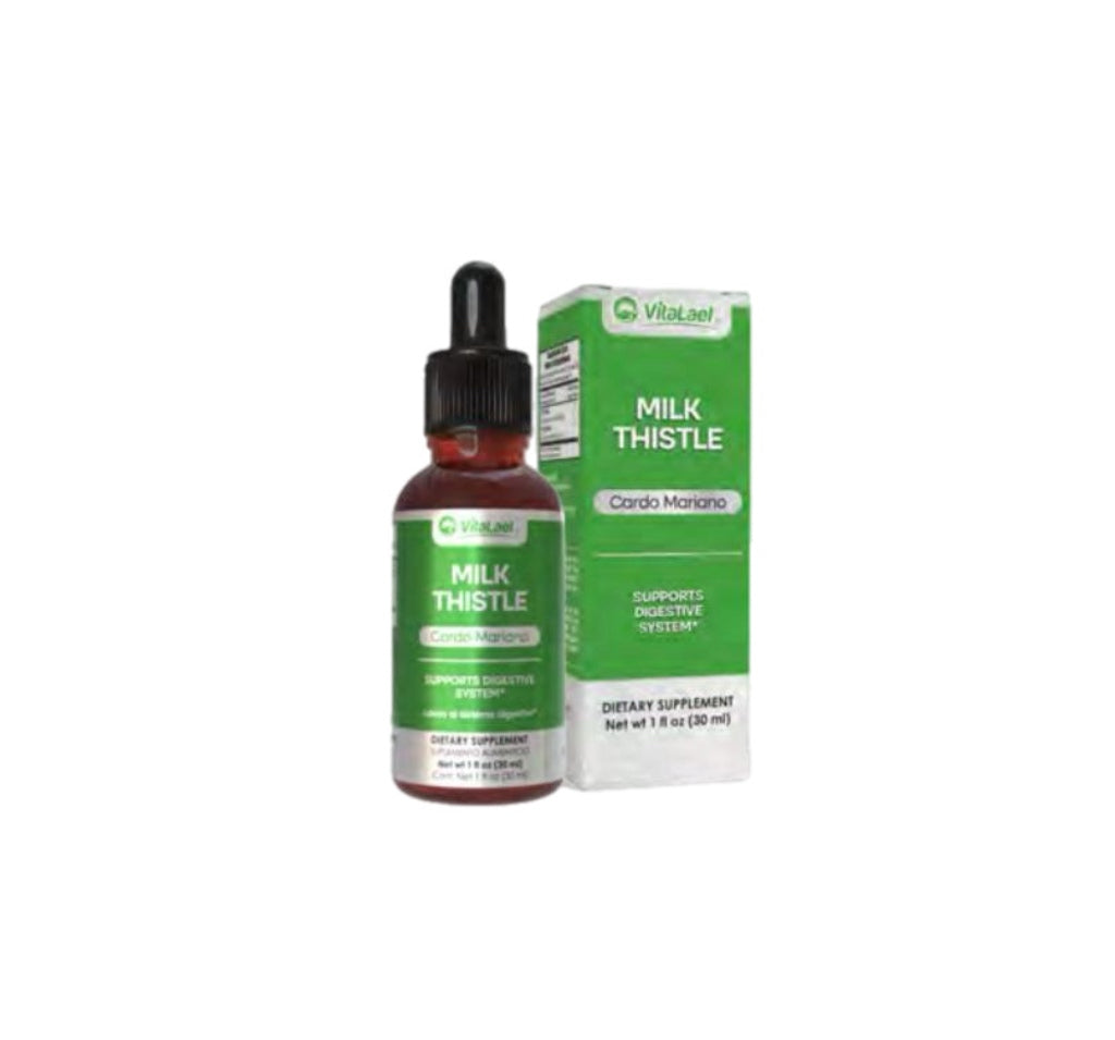 Milk Thistle(Cardo Mariano)– Digestive & Wellness Support | 30ml