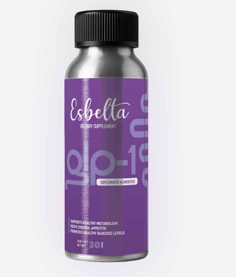 Esbelta GLP-1 Herbal Supplement | Metabolic Wellness & Daily Balance Support
Esbelta GLP-1 Suplemento Herbal | Bienestar Metabólico y Balance Diario