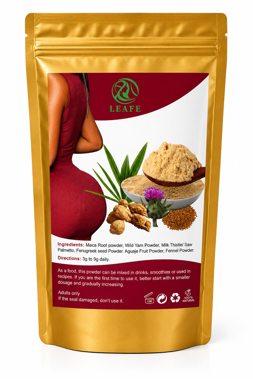 Maca Power Curves Extreme kit – Apoyo Natural para Curvas, Energía y Balance Hormonal