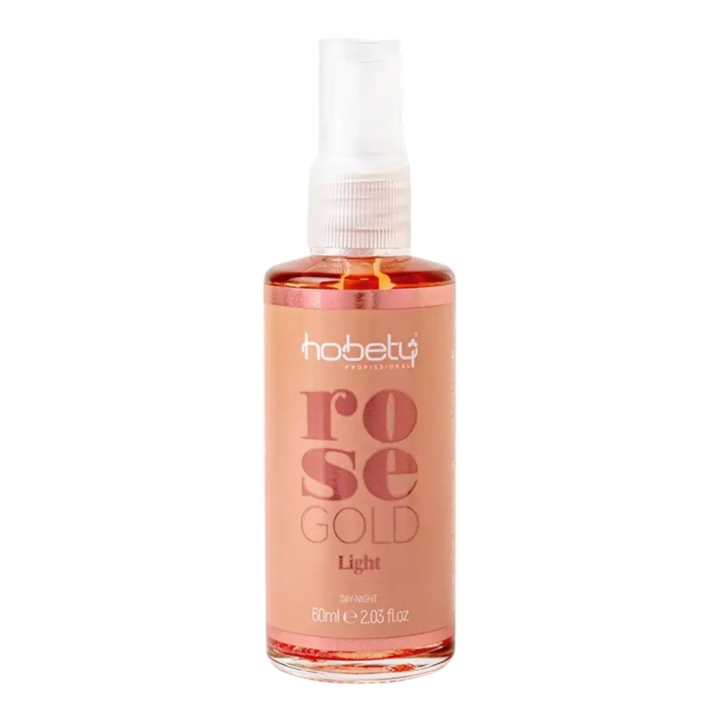 Hobety Rose Gold Light Finisher – 60ml Lightweight Shine, Softness & Daily Protection