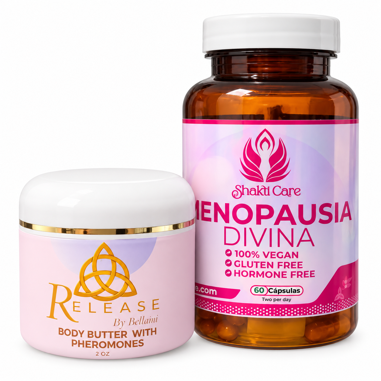 Menopausia + Amor | Bienestar Femenino + Body Butter con Feromonas