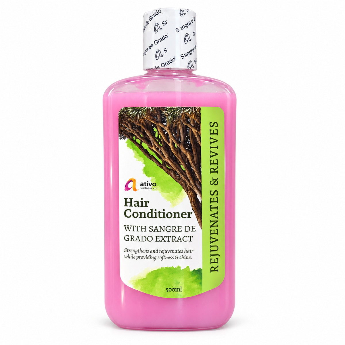 Acondicionador Sangre de Grado 500 mL – Suavidad, Brillo e Hidratación