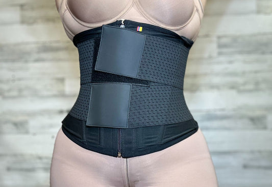 Super Fit Double Compression  Hourglass Waist Trainer image 1