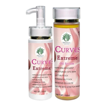 Curves Extreme Cream + Body Oil Duo