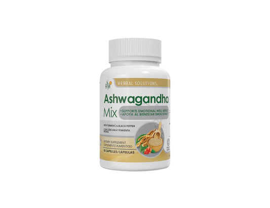 Ashwagandha Mix – Stress Relief & Vitality Support (60 Capsules)