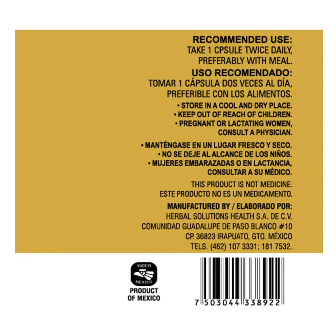 Ashwagandha 120 Capsules – Stress Relief, Mood Support & Energy Balance