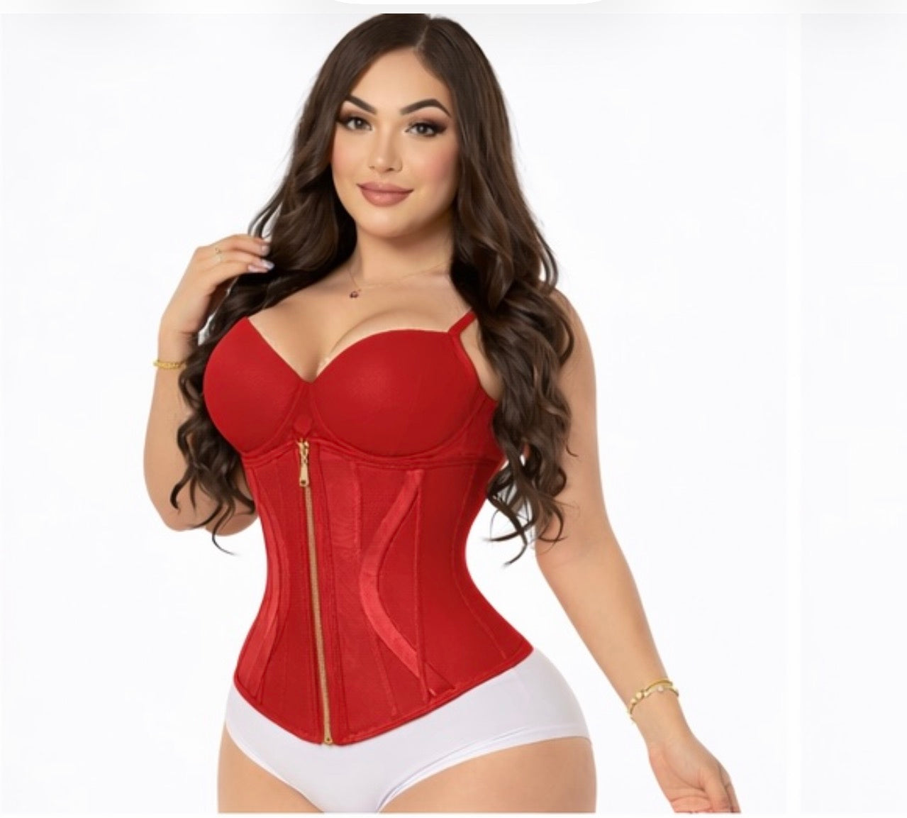 1044 Deluxe Colombian Waist Trainer Corset – High Compression Cinturilla