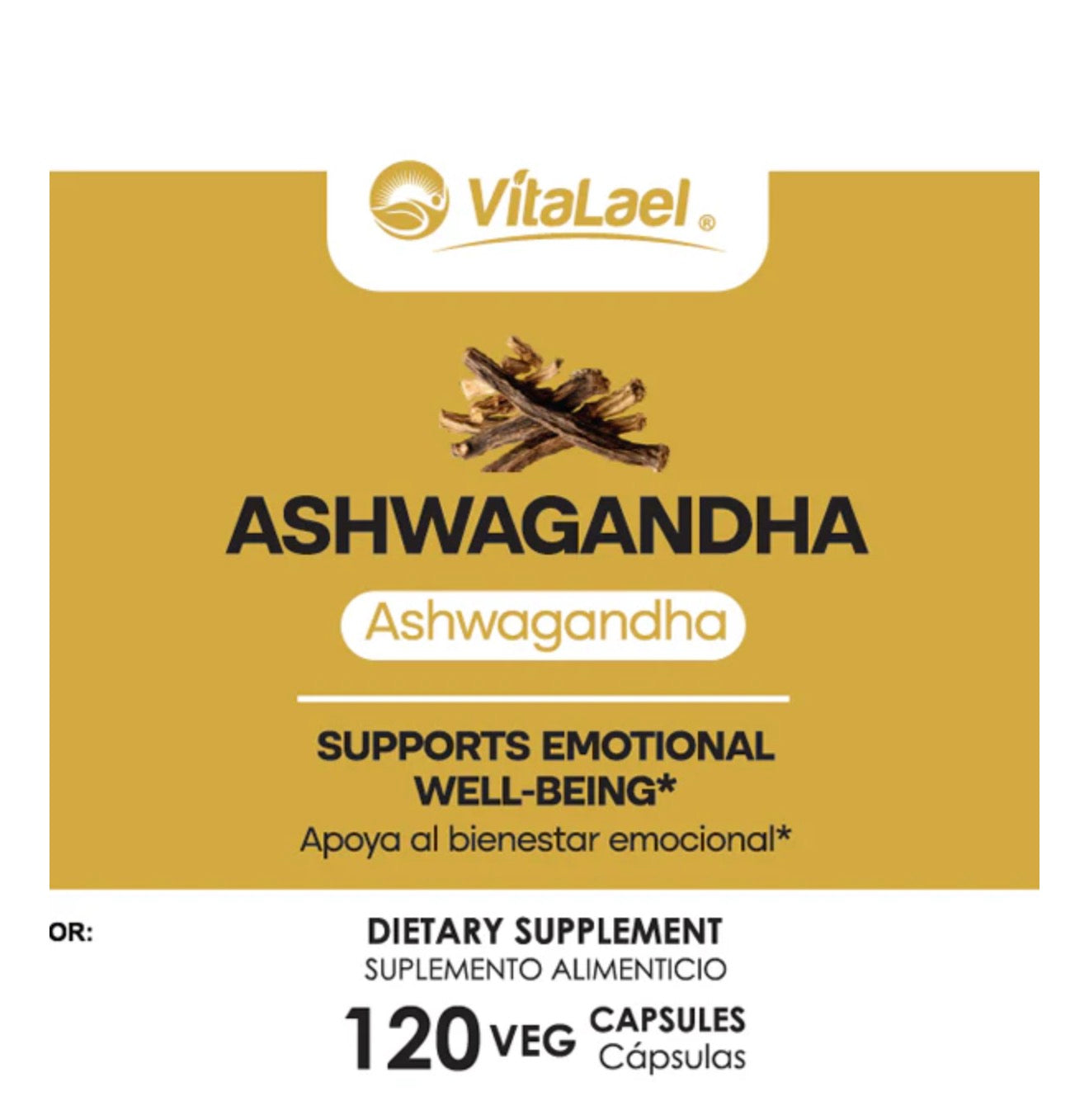 Ashwagandha 120 Capsules – Stress Relief, Mood Support & Energy Balance
