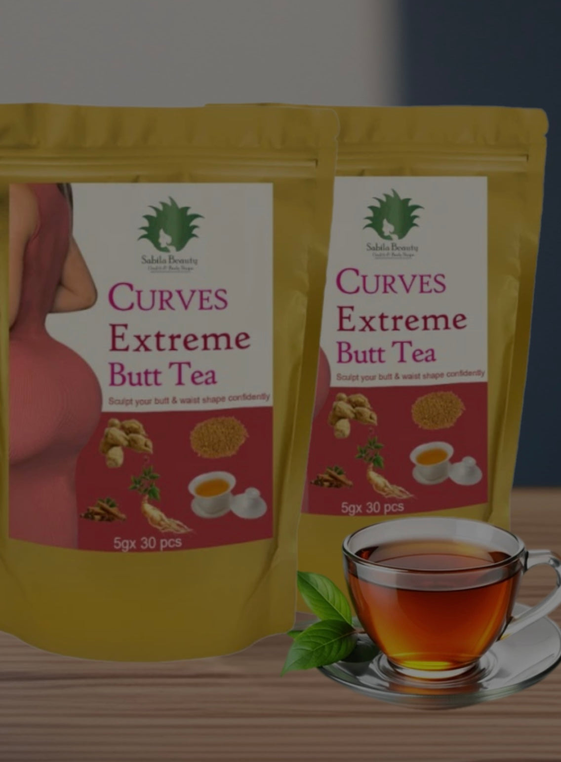 Curves Extreme Butt Tea