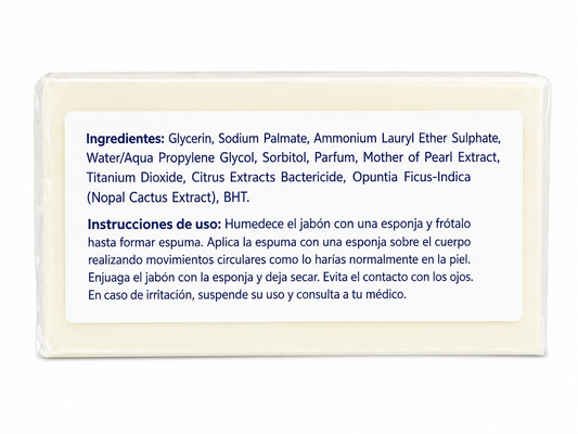 El Poderoso Jabón Blanqueador Artesanal con Leche de Burra, Aceite de Coco y Colágeno | 100% Natural