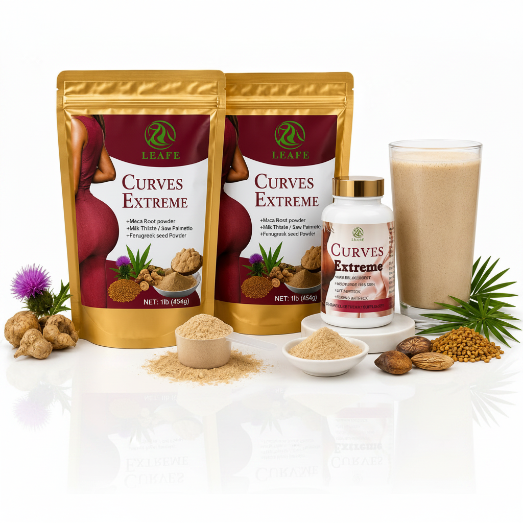 Maca Power Curves Extreme kit  – Apoyo Natural para Curvas, Energía y Balance Hormonal
