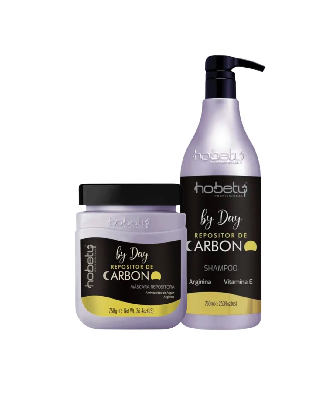 Repositor de Carbon( Carbon Replacement) Hair Repair Set - Porosity Control, Deep Repair, Softness & Shine