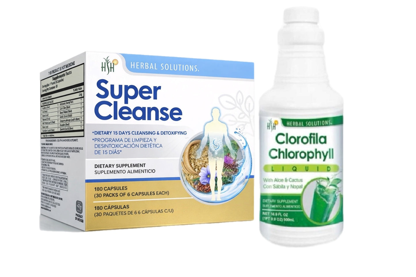 Kit Limpieza Natural Profunda Apoyo Digestivo y Desintoxicación |Deep Natural Cleanse – Digestive Support & Detox