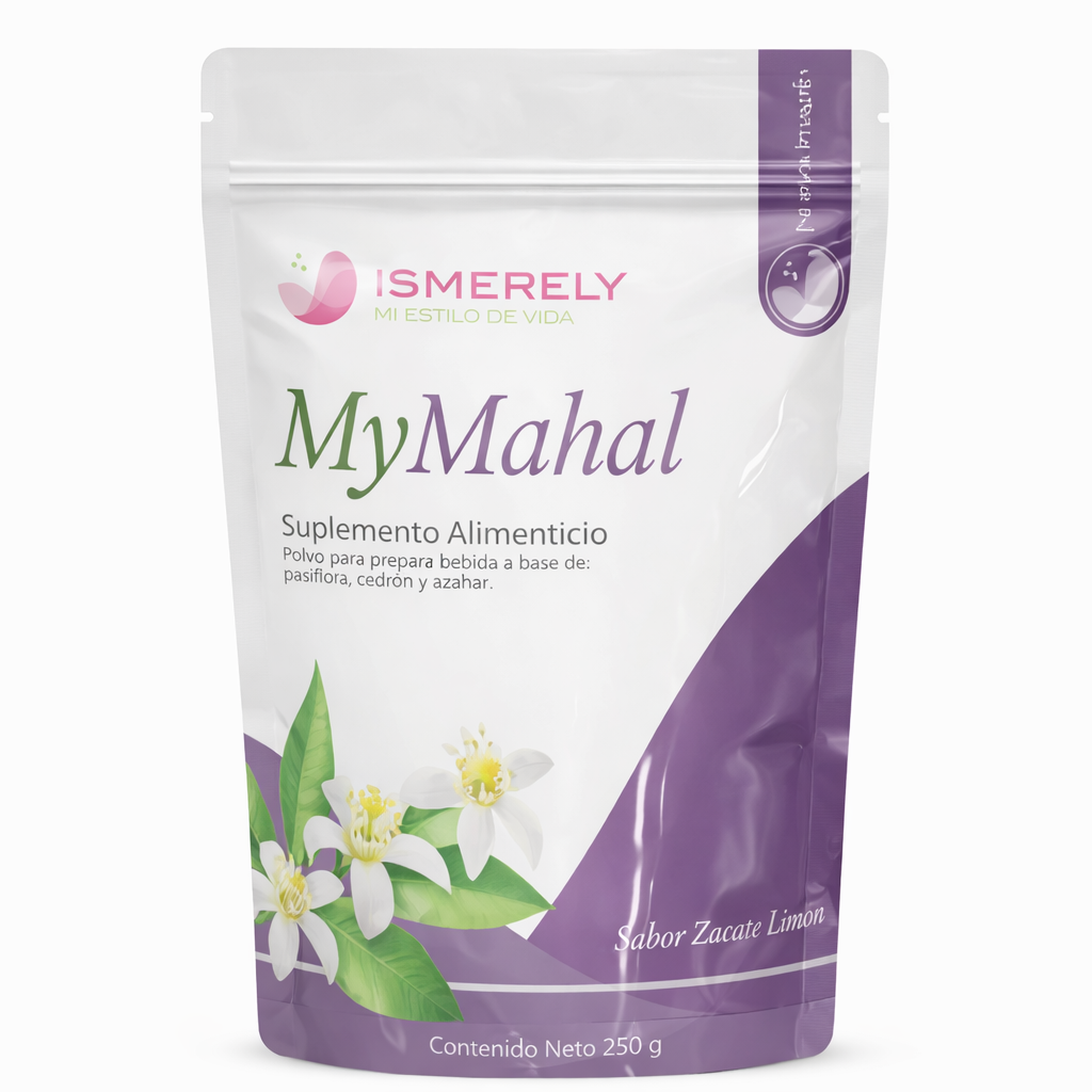 My Mahal | Bebida Natural con Pasiflora, Cedrón y Azahar para Relajación, Bienestar y Descanso – Ismerely