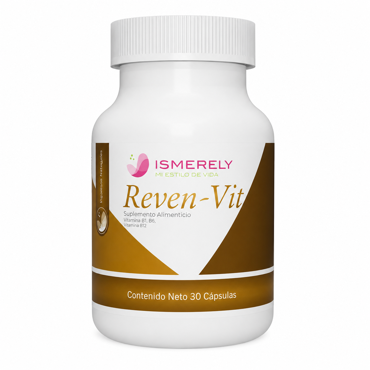 Reven-Vit Ismerely 30 Cápsulas – Suplemento Alimenticio con Vitaminas B1, B6 y B12