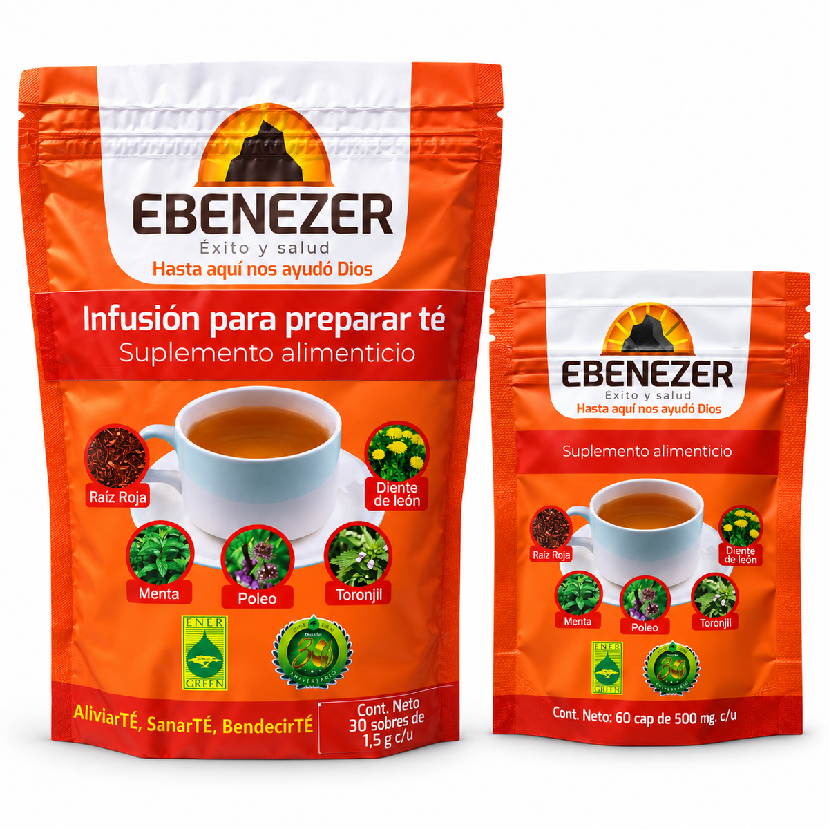 Kit Ebenezer Te y Cápsulas