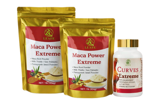Maca Power Curves Extreme kit  – Apoyo Natural para Curvas, Energía y Balance Hormonal