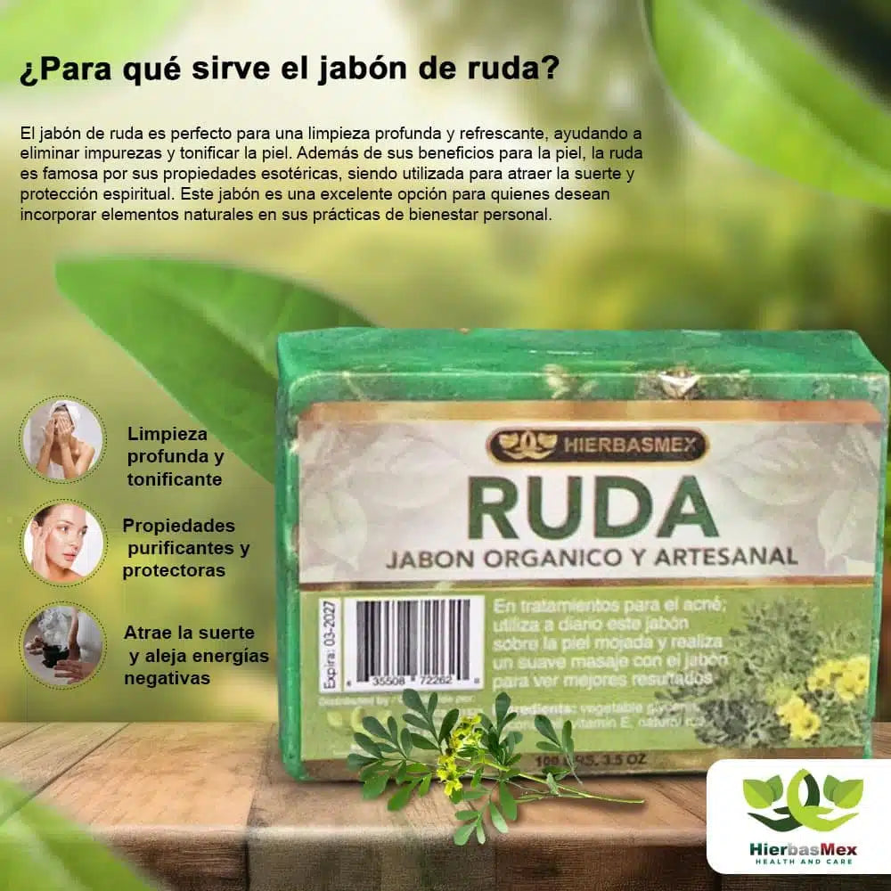 Ruda Soap — Organic & Artisanal (Rue Herbal Soap)