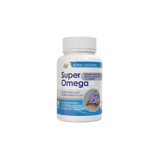 Super Omega – Omega Oils 3, 6 & 9 (60 Capsules)
