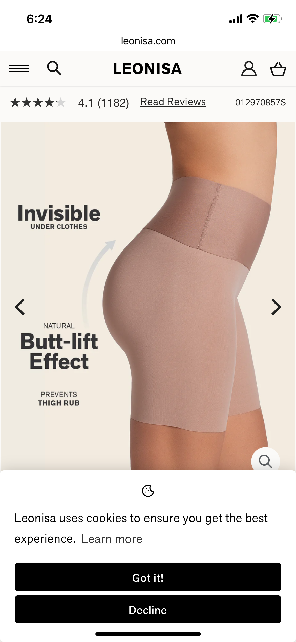 2970 Short Favorito Invisible – Uso Diario | Compresión Suave | Lycra Invisible image 3
