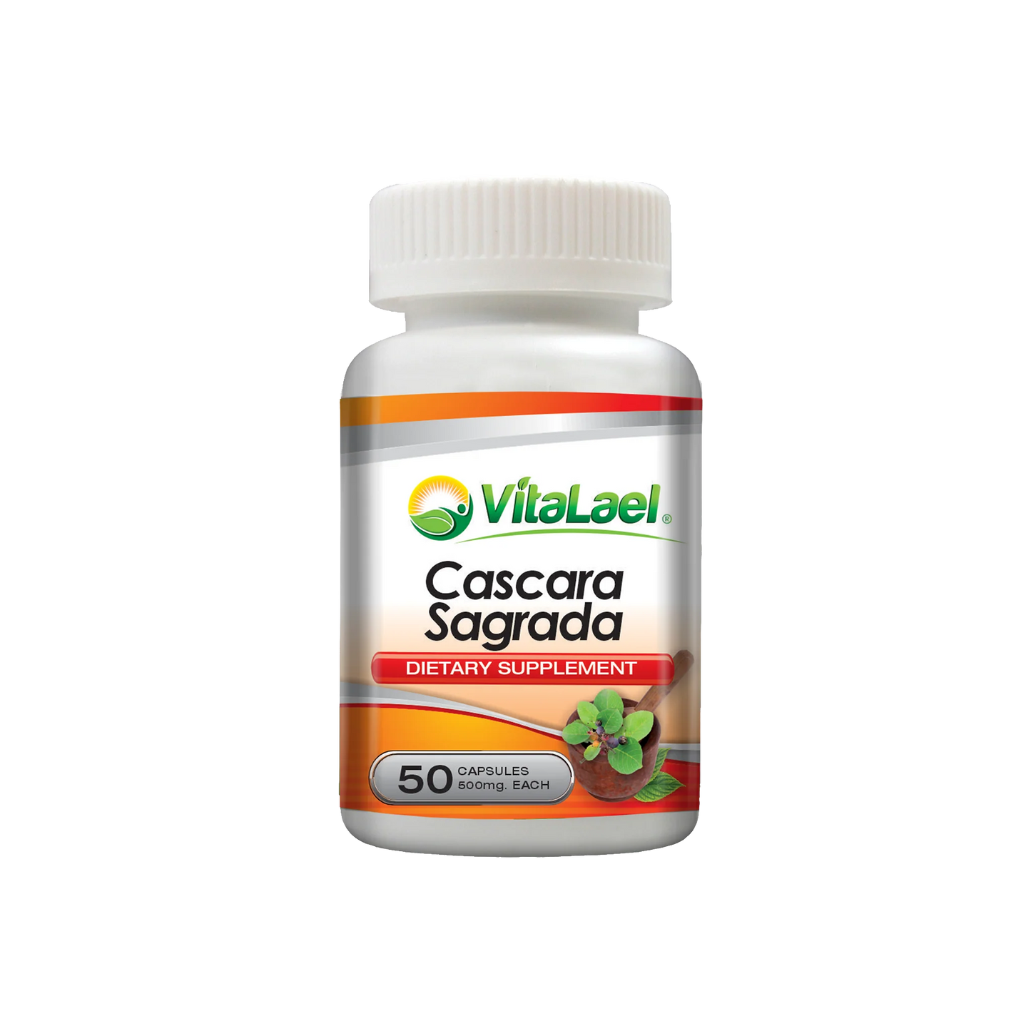 Cascara Sagrada – Natural Digestive Support (50 Capsules · 500 mg)