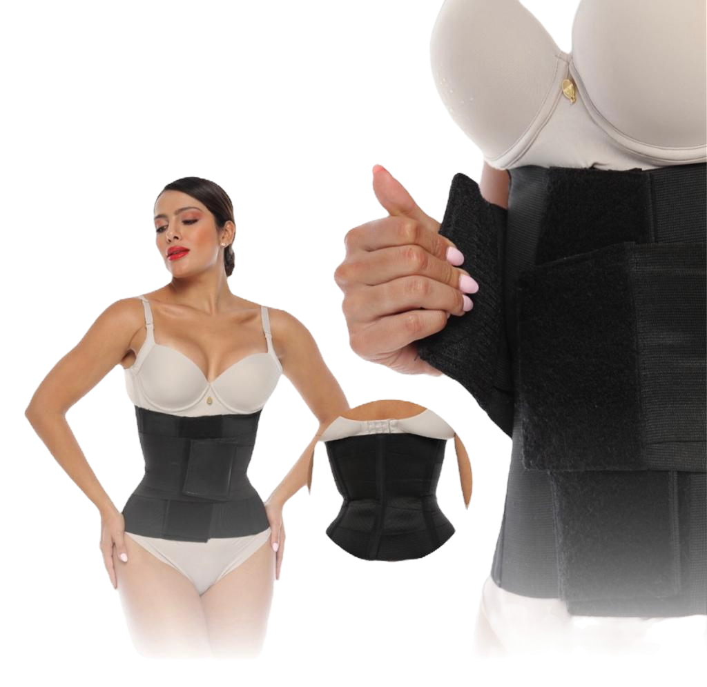 Super Fit Double Compression  Hourglass Waist Trainer image 0