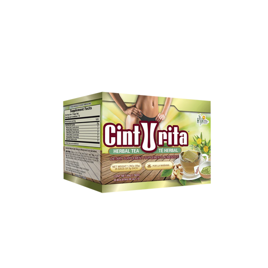 Cinturita Herbal Tea | Natural Digestive Tea – 25 Bags
Té Herbal Cinturita | Té Digestivo Natural – 25 Sobres